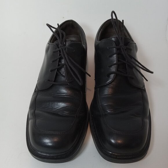 Dockers ACS Air Cushioned System Mens US 10.5 M Leather Shoes Loafers Black - Picture 1 of 14